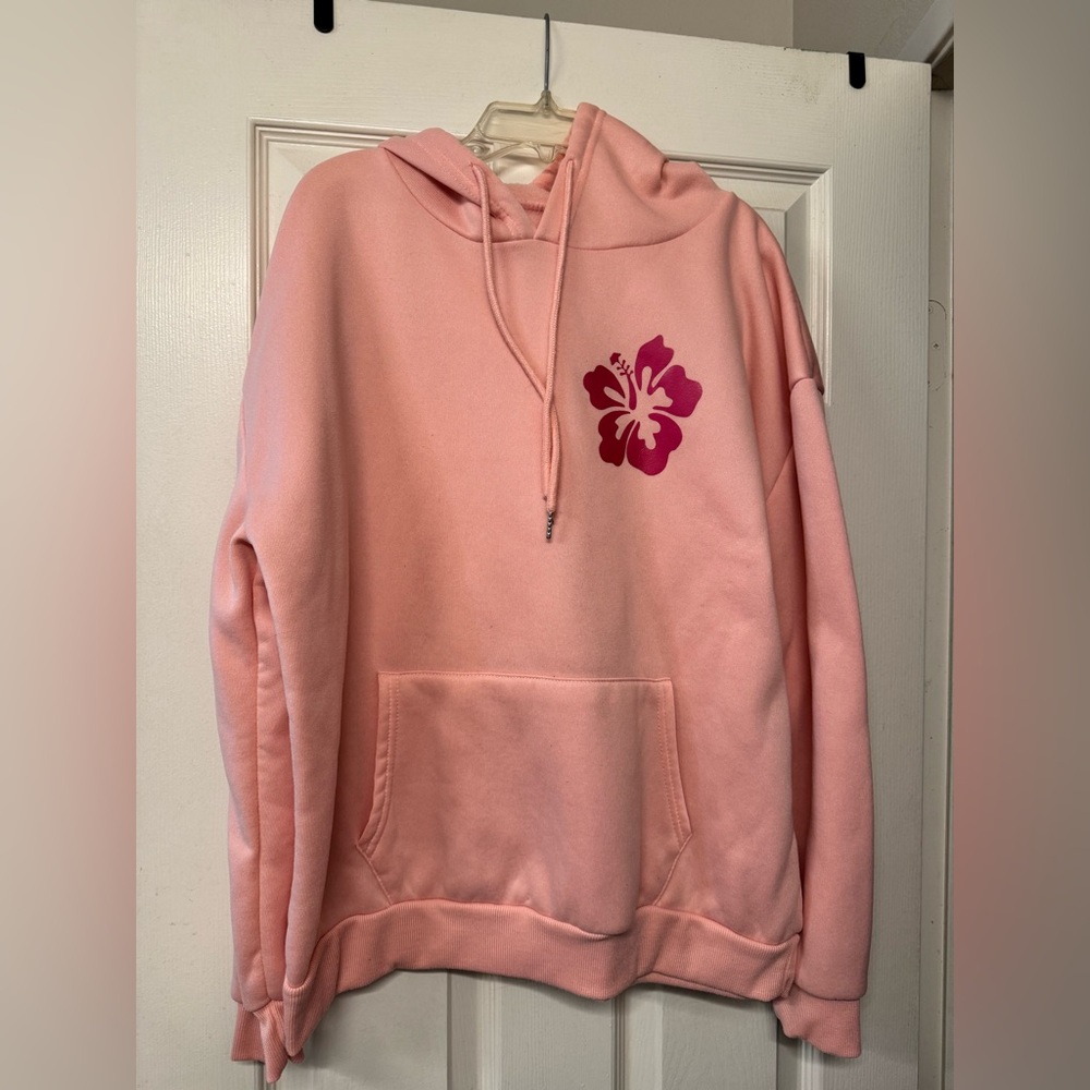 Pink Floral Women's Hoodie